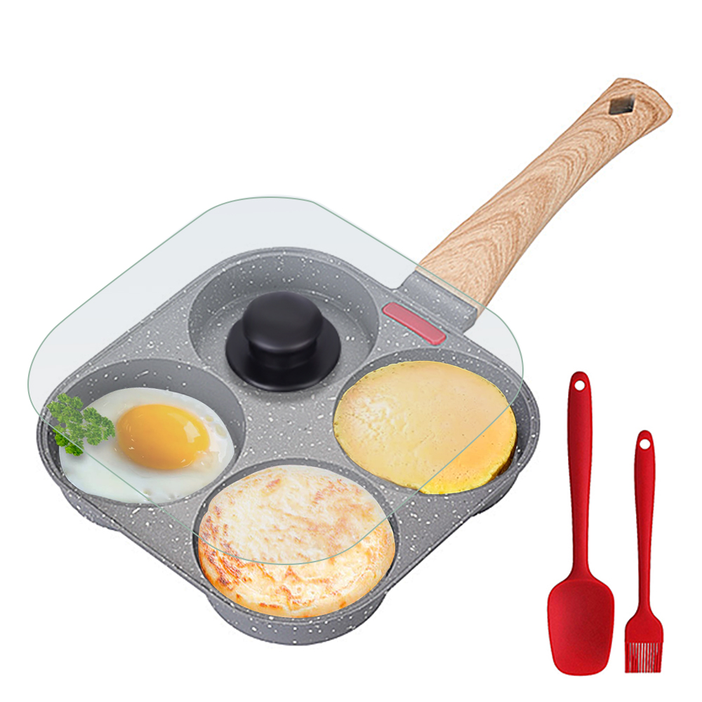Mini Pancake Griddle - مقلاة بيض غير لاصقة بأربعة أقسام