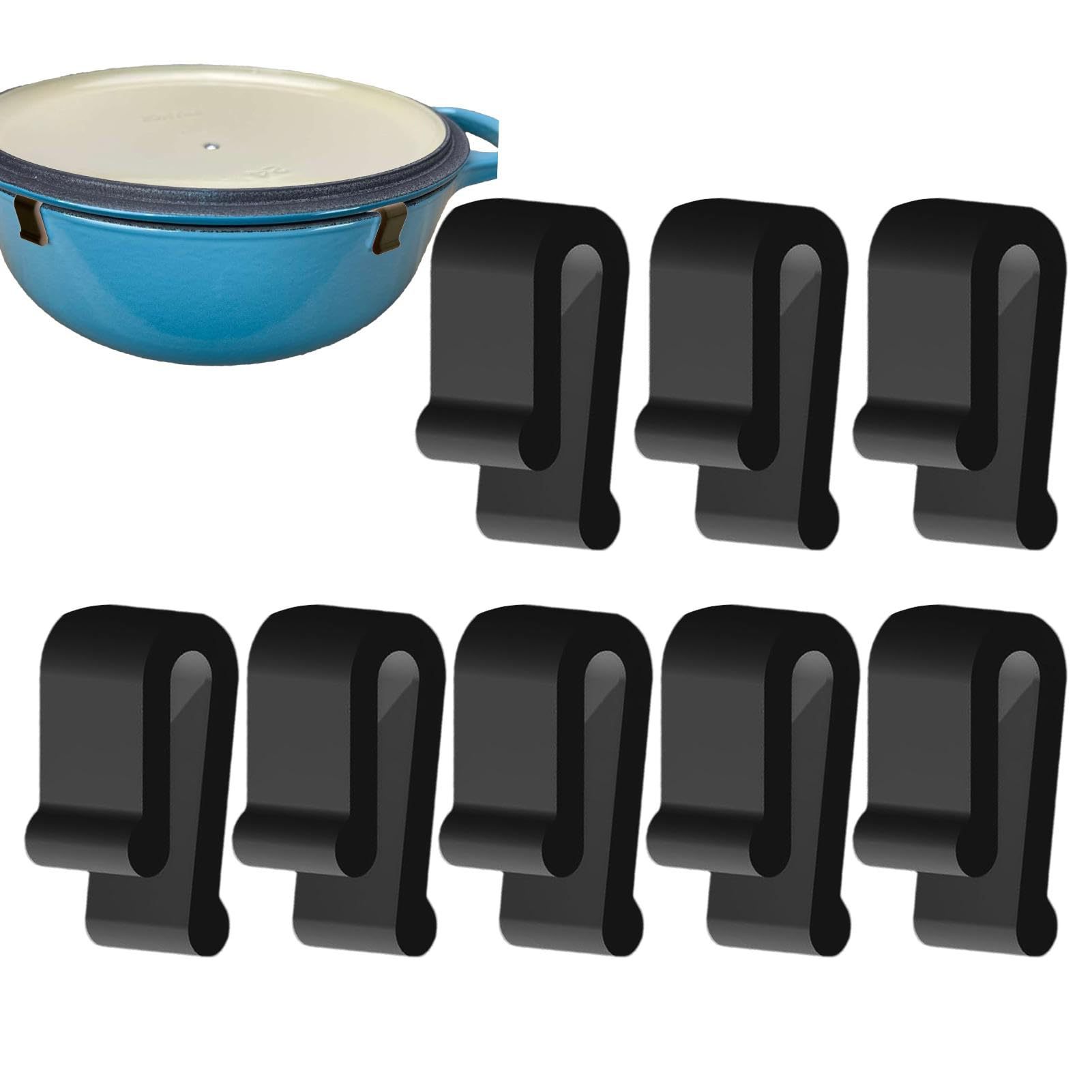 Cast Iron Corn - سيليكون الهولندية فرن حامي كليب الغذاء