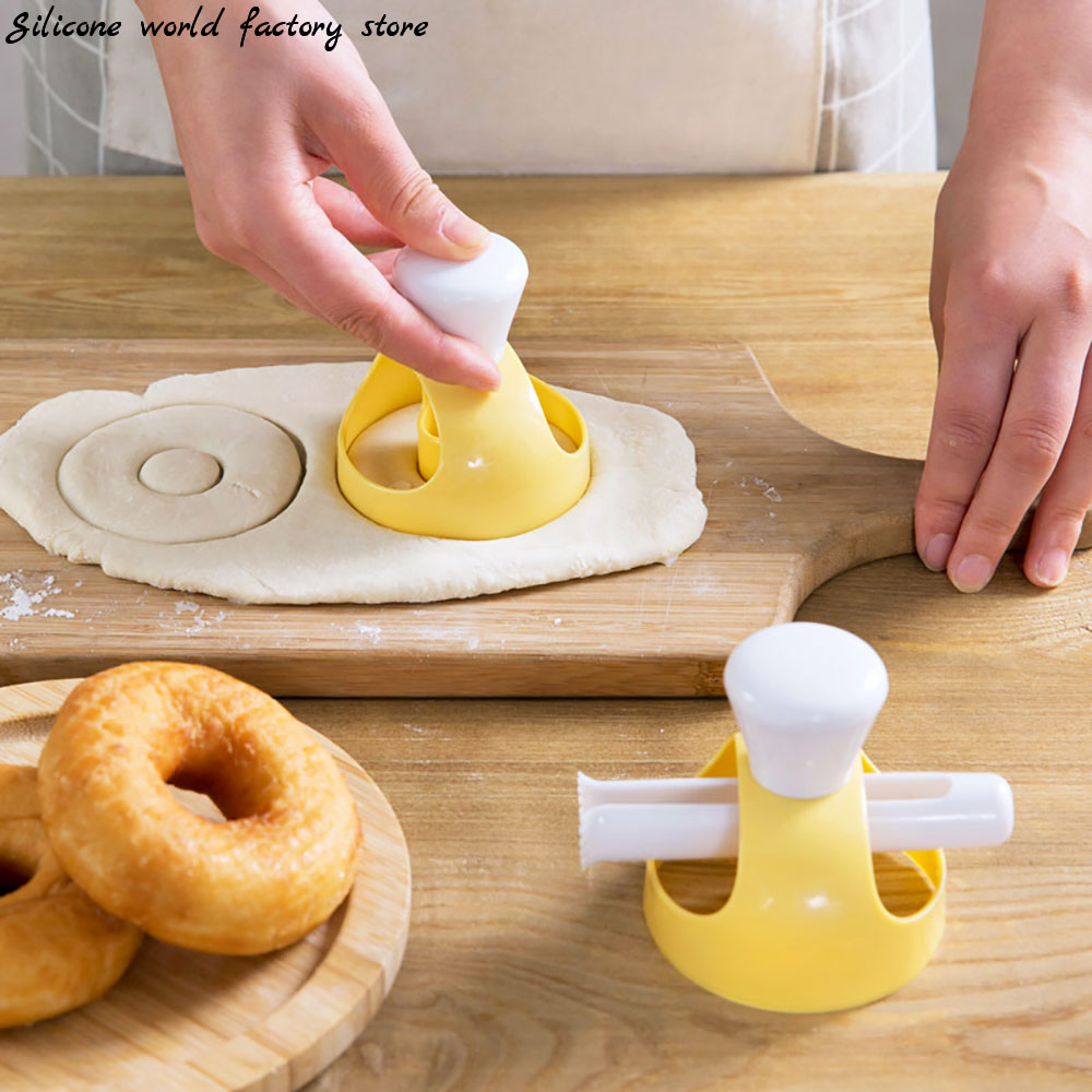 Donut Mold Silicone - قالب سيليكون للحلويات والخبز والمعجنات، أداة