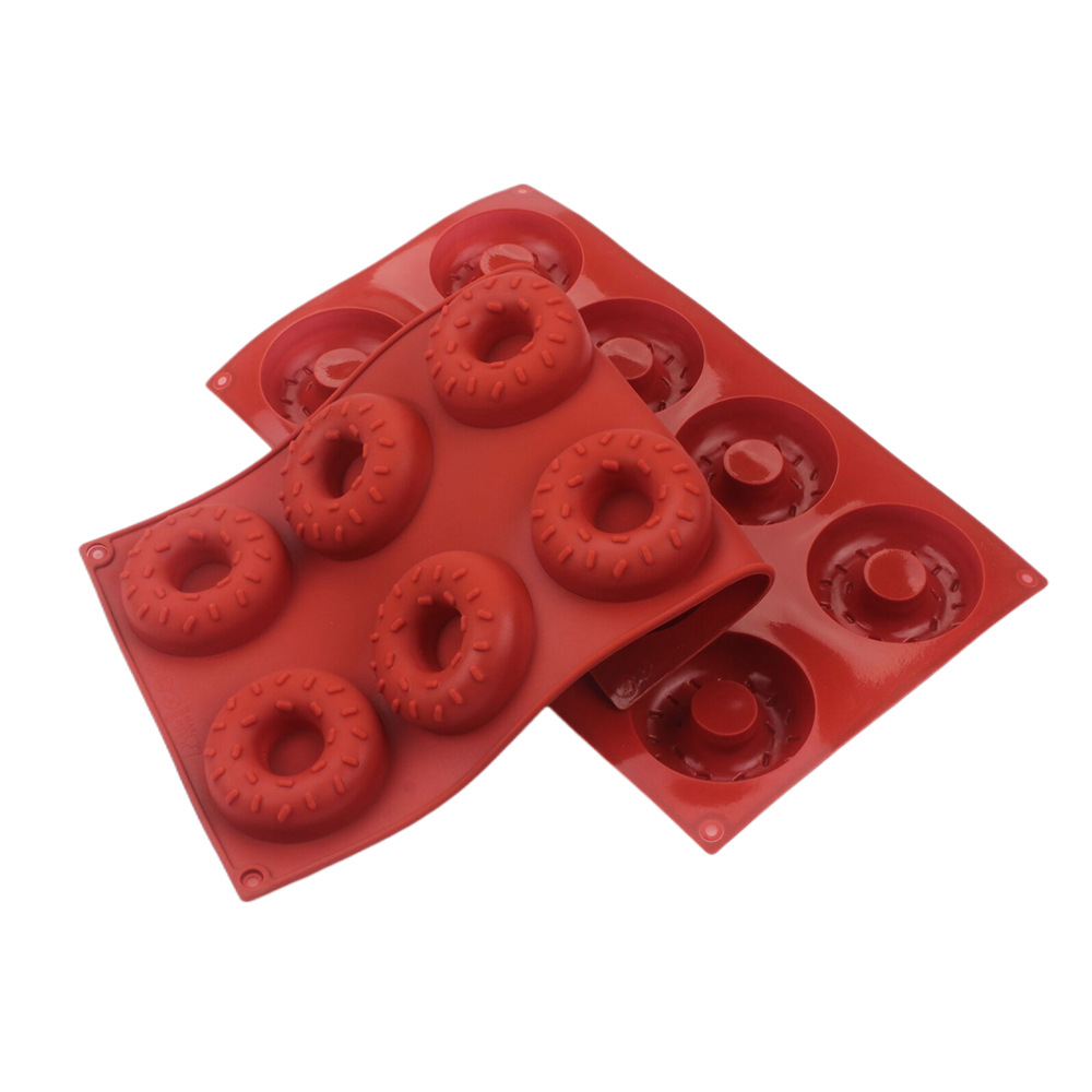 Donut Mold Silicone - قالب دونات سيليكون بـ 8 فتحات