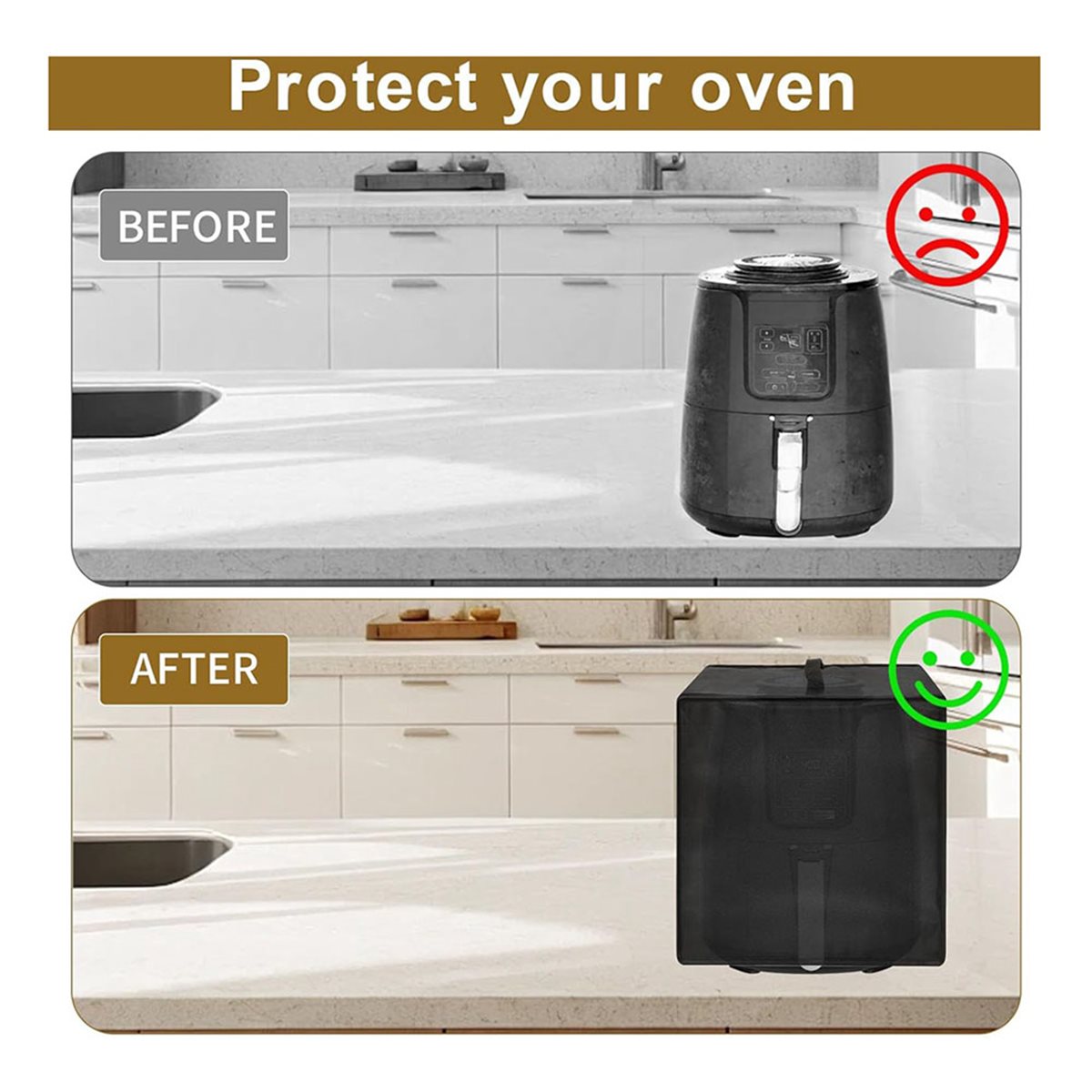 Ninja Air Fryer Af101 - غطاء مقلاة هوائية (A14E) لـ Ninja