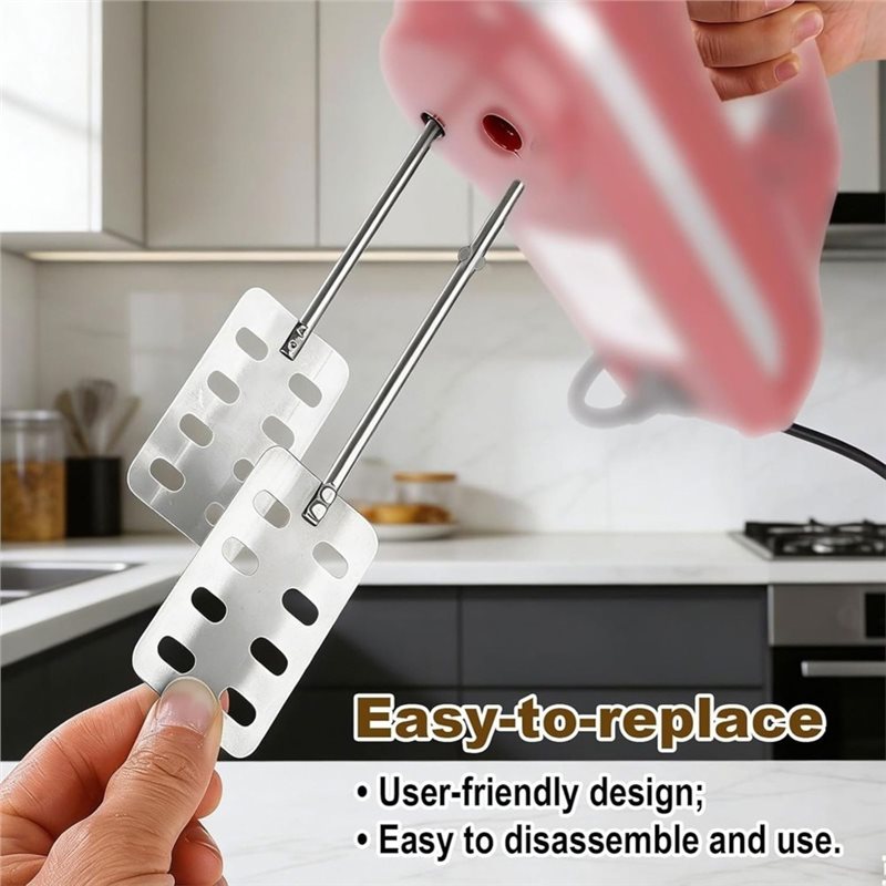 طقم استبدال (قطعتان) لخلاط الي - مراجعة Kitchenaid Mixer Hand Mixer وسعره
