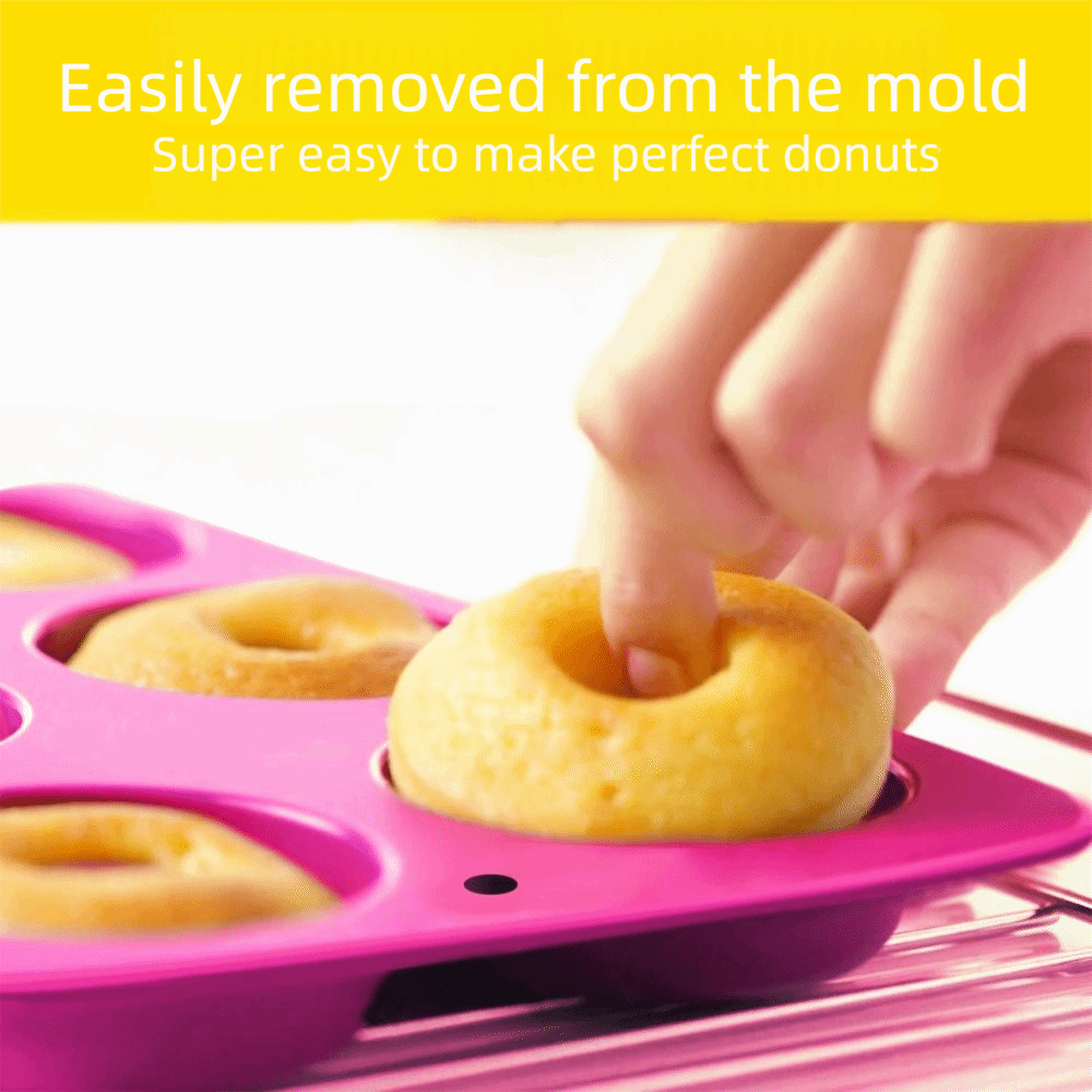 قالب دونات سيليكون جديد غير لا - مراجعة Donut Mold Silicone وسعره