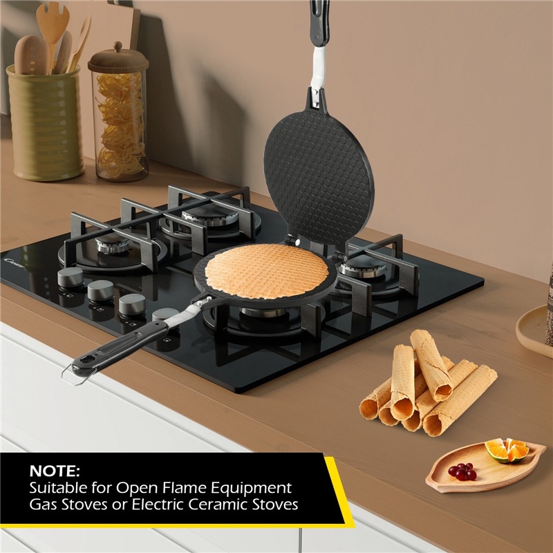 22 سینٹی میٹر نان اسٹک ایگ رول - مراجعة Waffle Cone Maker وسعره