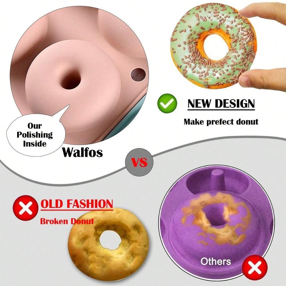 قالب دونات سيليكون جديد مقاوم  - مراجعة Donut Mold Silicone وسعره