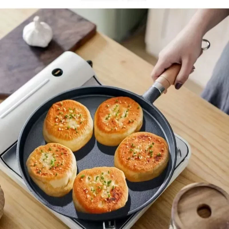 26 سنتيمتر مقلاة من الحديد الز - مراجعة Mini Pancake Griddle وسعره