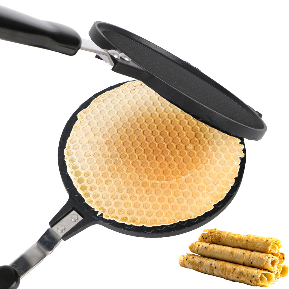 قالب خبز لفائف البيض، وافل لصي - مراجعة Waffle Cone Maker وسعره