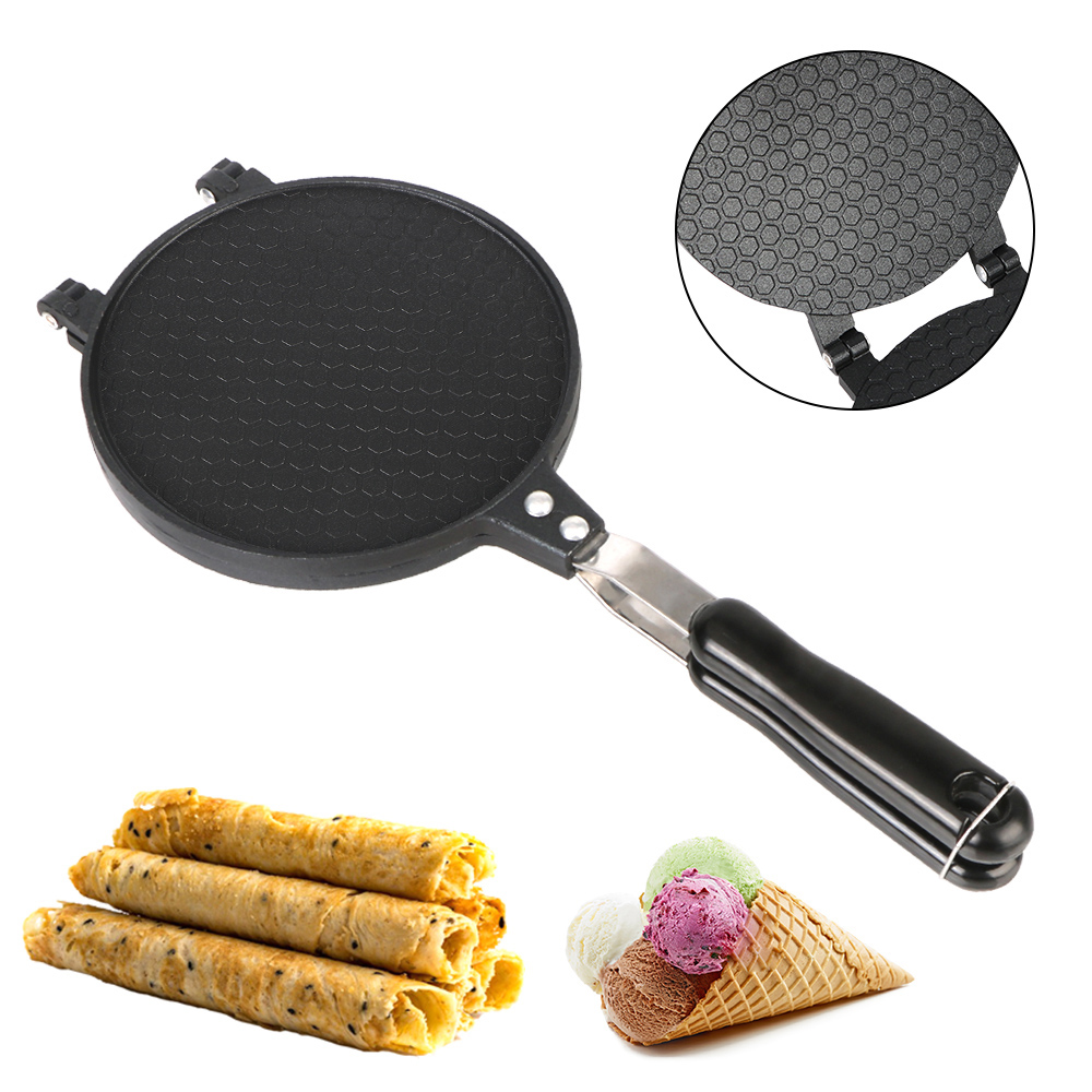 قالب خبز لفائف البيض، وافل لصي - مراجعة Waffle Cone Maker وسعره