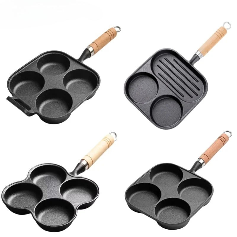 مقلاة بيض من الحديد الزهر بفتح - مراجعة Cast Iron Corn وسعره