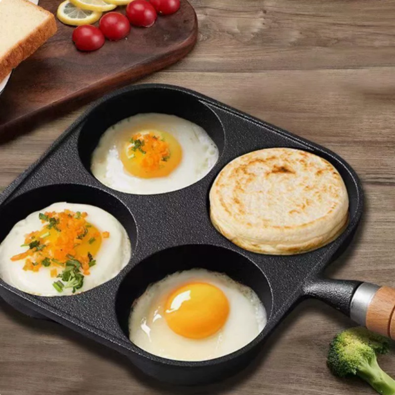 مقلاة بيض من الحديد الزهر بفتح - مراجعة Cast Iron Corn وسعره