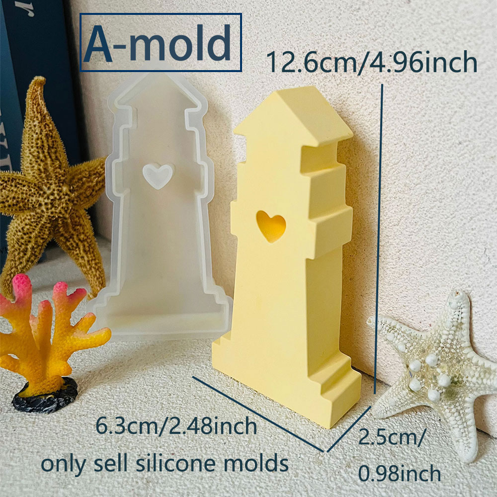 وعاء شمع قالب خرساني ، برطمان  - مراجعة Donut Mold Silicone وسعره