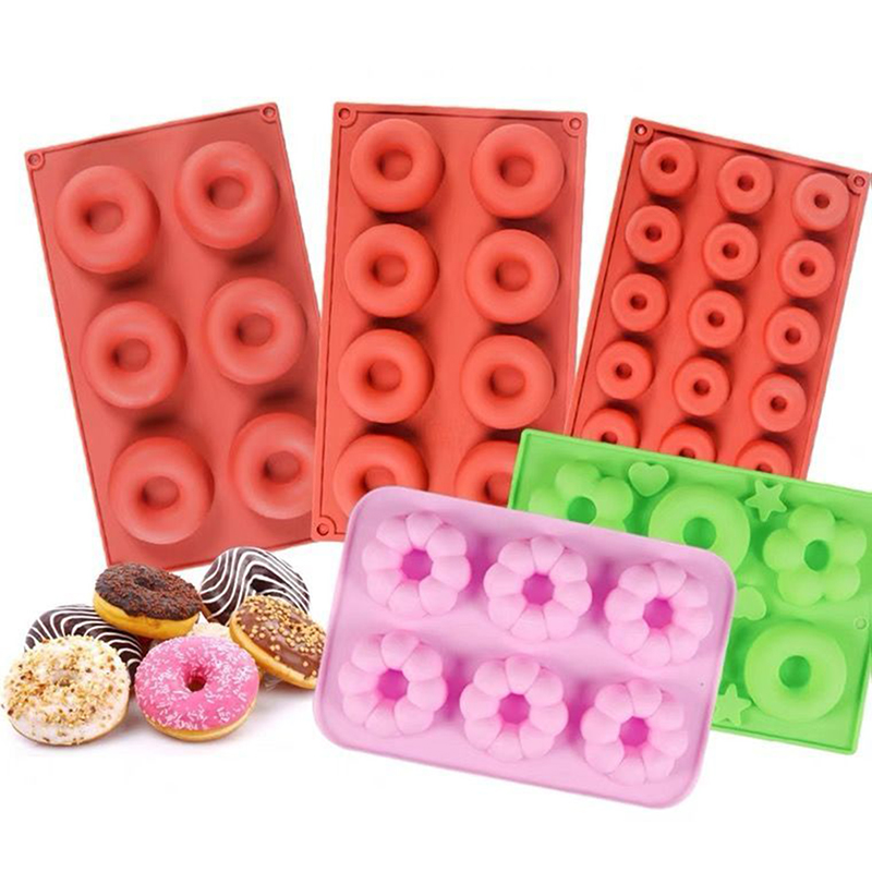 سيليكون صانعة حلوى الدونات ثلا - مراجعة Donut Mold Silicone وسعره